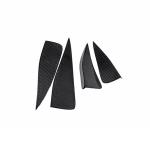 Audi S3 A3 8V Sline Sedan Facelift 2017-2020 Front Bumper Vents Carbon Fiber