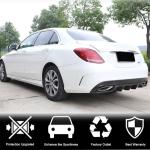 Mercedes Benz W205 Sport C43 C63 C450 AMG 2015-2019 Rear Bumper Diffuser Lip Carbon Fiber/FRP