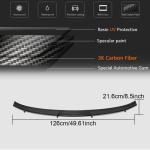 Audi RS6 C8 Avant 2019-2022 Rear Trunk Spoiler Dry Carbon Fiber