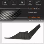 Audi R8 V10 Coupe Spyder Convertible 2Door 2023+ Front Bumper Fins Dry Carbon Fiber