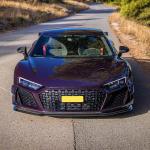 Audi R8 V10 Coupe Spyder Convertible 2Door 2023+ Front Bumper Lip Dry Carbon Fiber