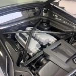 2022–2023 Audi R8 Gen2 Facelift Dry Carbon Fiber Engine Bay X-Brace