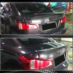Lexus XE20 IS250 IS300 IS350 IS F Sedan 2006-2012 Rear Trunk Spoiler Carbon Fiber