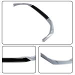 Sonic Gray Front Bumper Lip for Honda Civic Sedan 2025 2026 ABS | Front Bumper Air Dam Chin Splitter Body Kit