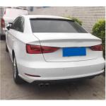 Audi A3 S3 8V 8V.5 Sedan 2014-2020 Rear Roof Spoiler Carbon Fiber