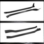 Porsche 911 (992) Turbo S 2019-2023 Side Skirts Dry Carbon Fiber