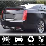 Cadillac ATS Sedan 2013-2019 Rear Trunk Spoiler Carbon Fiber