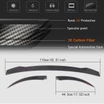 Audi TT TTS MK3 8S 2015-2019 Rear Trunk Spoiler Carbon Fiber