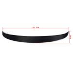 Volkswagen VW Scirocco Base Hatchback Non-R 2008-2014 Rear Roof Spoiler Carbon Fiber