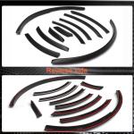 Audi Q7 SQ7 Sline 2006-2015 Wheel Arch Fender Flares Glossy Black PU
