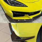 Chevrolet Corvette C8 Z06 2020-2024 Front Bumper Splitters Carbon Fiber