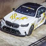 BMW 5 Series G90 G99 M5 2024UP Dry Carbon Fiber Front Bumper Lip