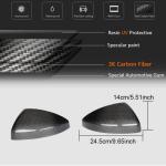 Audi TT TTS Sline TTRS MK3 8S R8 V10 Mirror Covers Replacement Carbon Fiber