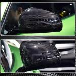 Mercedes Benz AMG GT SLK R172 SLC SL Mirror Covers Pair Dry Carbon Fiber