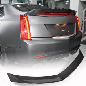 Cadillac ATS Sedan 2013-2019 Rear Trunk Spoiler Carbon Fiber