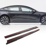 Tesla Model 3 2023 Side Skirts Dry Carbon Fiber