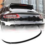 Porsche Macan Sport Utility 4-Door 2014-2018 Rear Middle Spoiler Carbon Fiber/FRP