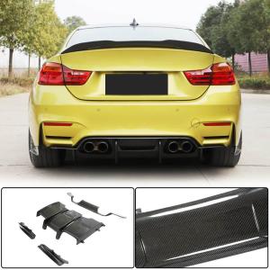 BMW F80 M3 F82 F83 M4 2014-2020 Rear Bumper Diffuser Carbon Fiber