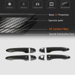 Maserati Ghibli Quattroporte QP Levante Door Handle Covers Dry Carbon Fiber