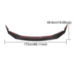 BMW 5 Series F90 M5 Sedan LCI 2021UP Front Bumper Lip Dry Carbon Fiber