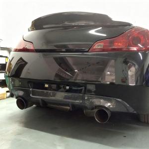Infiniti G37 Coupe 2008-13 Rear Bumper Diffuser(Non-US) Carbon Fiber