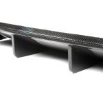 Porsche Taycan Base 4S Sedan 4-Door 2019-2024 Carbon Fiber Rear Bumper Lip