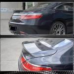Mercedes Benz S Class W217 C217 S63 S65 AMG Coupe 2015-2020 Rear Trunk Spoiler Carbon Fiber