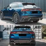 2020–2023 Audi RS Q8 Carbon Fiber Rear Bumper Diffuser