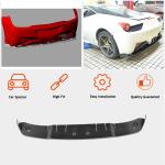 Ferrari 458 Italia Spider 2011-2013 Rear Bumper Diffuser Carbon Fiber