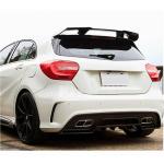 Mercedes Benz W176 Hatchback 13-18 Rear Roof Spoiler Carbon Fiber