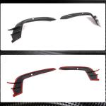 Audi S6 A6 Sline C7.5 Facelift 2016-2019 Fog Light Covers Carbon Fiber