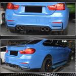 Bumpers For Automobiles BMW F80 M3 F82 F83 M4 2014-2020 Rear Bumper Diffuser Lip Carbon Fiber