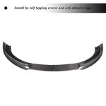 Carbon Fiber Front Bumper Lip for Porsche Panamera S 4 4S 2010-2013