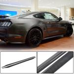 Ford Mustang 2015-2020 Side Skirts Dry Carbon Fiber