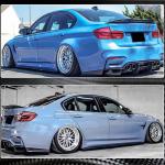 BMW F80 M3 Sedan 4-Door 2014-2020 Side Skirts Carbon Fiber