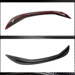 BMW 7 Series G11 745e 750i M Sport M760Li LCI 2019-2022 Front Bumper Lip Carbon Fiber
