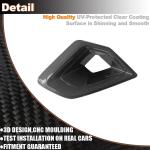 Dry Carbon Fiber Front Lower Air Vent Trim for BMW X5 G05 M50i M60i 2023-2025 Front Air Vent Cover Inlet Front Intake Ducts Scoops Factory Outlet