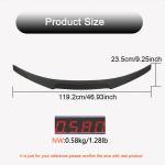 Empennages Rear Trunk Spoiler for BMW F82 M4 Coupe 2014-2020 Carbon Fiber