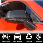 Chevrolet Camaro 2016-2019 Mirror Covers Add-on Dry Carbon Fiber
