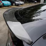 For Tesla Model Y Carbon Fiber Rear Trunk Spoiler Boot Wing Lip Car Spoiler