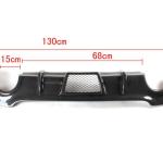 BMW 3 Series E92 E93 M Sport 2007-2012 Rear Bumper Diffuser Carbon Fiber