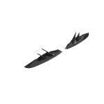Toyota Supra GR A90 A91 MK5 20UP Front Bumper Vents Prepreg Dry Carbon Fiber