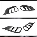 Mercedes Benz E Class W212 Sport Pre-facelift 2014-2016 Fog Lamp Covers Carbon Fiber