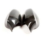 For BMW 1 Series E81 E87 E82 E88 2-Door 3-Door 5-Door Pre-LCI 05-08 Carbon Fiber Side Rearview Mirror Cover Caps Pair