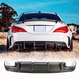 Mercedes Benz (W117) C117 CLA250 CLA45 AMG 2013-2019 Carbon Fiber/FRP Rear Bumper Diffuser