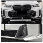 Dry Carbon Fiber Front Lower Air Vent Trim for BMW X5 G05 M50i M60i 2023-2025 Front Air Vent Cover Inlet Front Intake Ducts Scoops Factory Outlet
