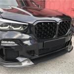 BMW X5 G05 M Sport H Style Front Bumper Lip Carbon Fiber/FRP 2019–2020