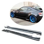 Subaru BRZ Toyota GT86 FT86 Scion FR-S 2016-2020 Side Skirts Carbon Fiber