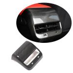 Tesla Model 3 Rear Back Seat Aircondition Moulding Dash Covers Dry Carbon Fiber