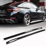 BMW 4 Series G26 M Sport 440i 2021-2023 Side Skirts Carbon Fiber